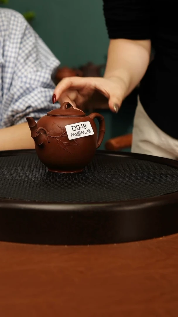 茶壶紫砂精品049底槽清紫砂壶