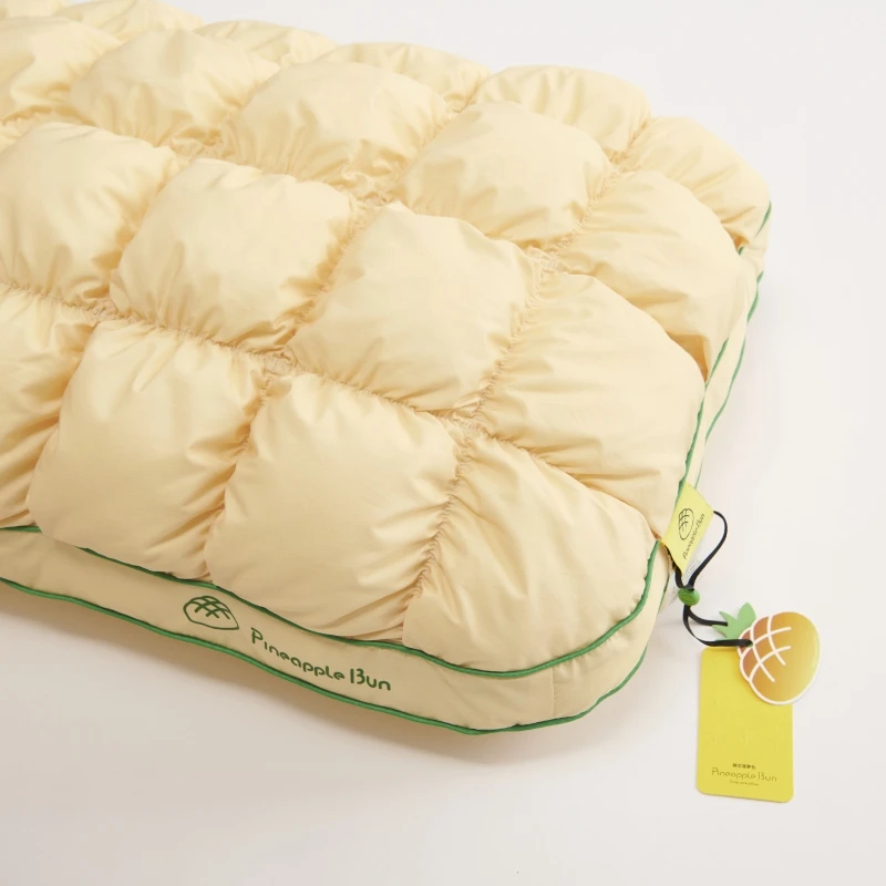 菠萝包枕头护颈椎助睡眠枕芯成人宿舍家用单只装