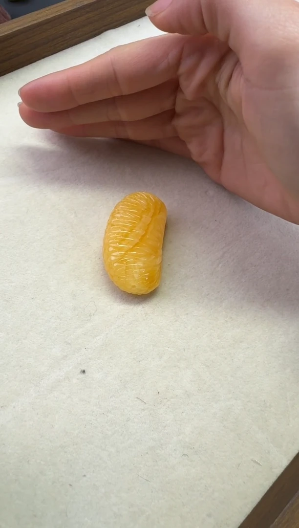 裸石琥珀未镶嵌宝衡 无双 宋高龙老师本工橘橘瓣