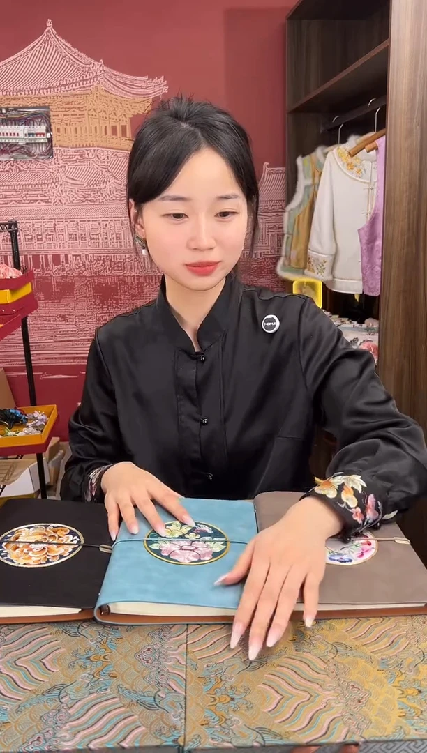【闪购商品】刺绣xl 苏绣手工刺绣100桑蚕丝衬衫