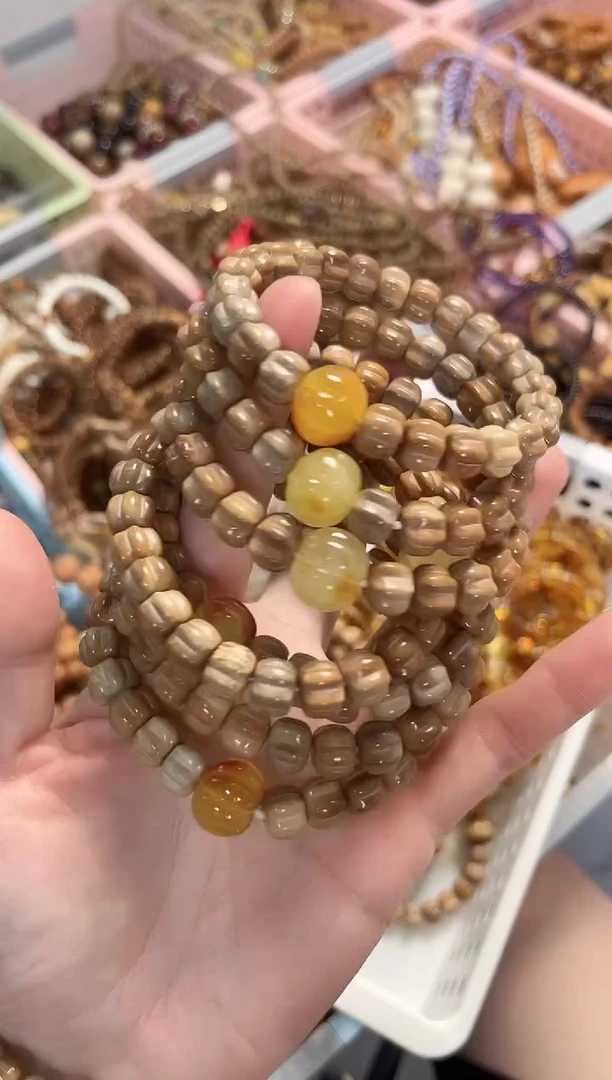 手串库克库克妖花楼兰南瓜10mm 多样性发其一
