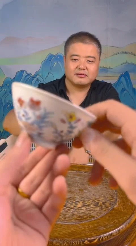 摆件景德镇陶瓷青花摆件56