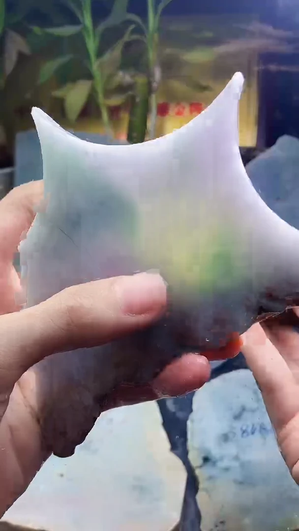 未镶嵌挂件翡翠小雨13