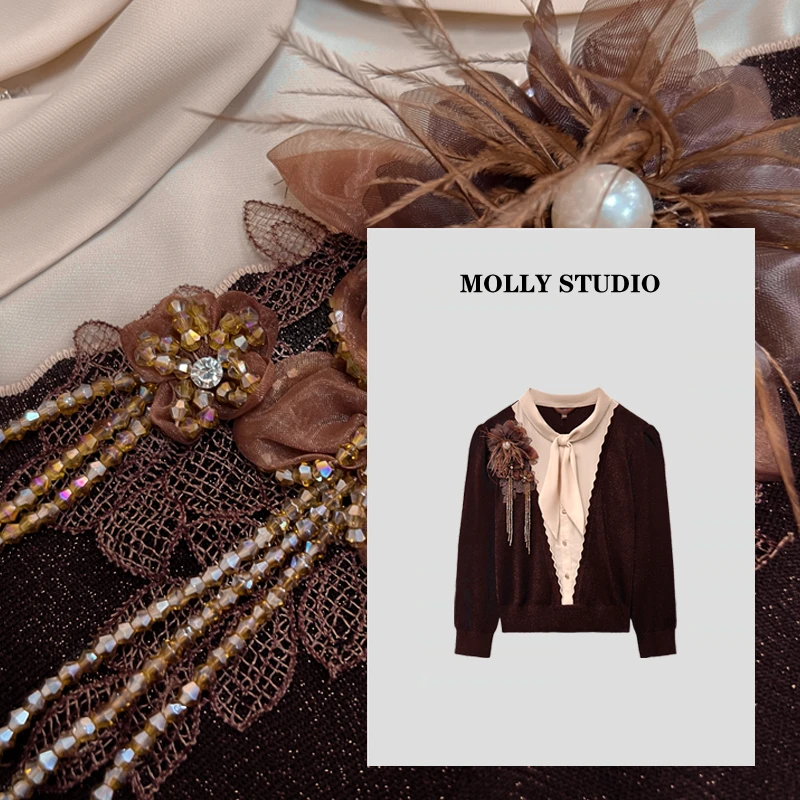 【时光之恋】Molly 时尚气质简约 上衣 M2025596
