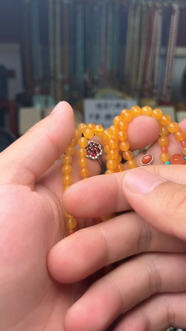 【闪购商品】琥珀裸石未镶嵌(一物一件)0003028