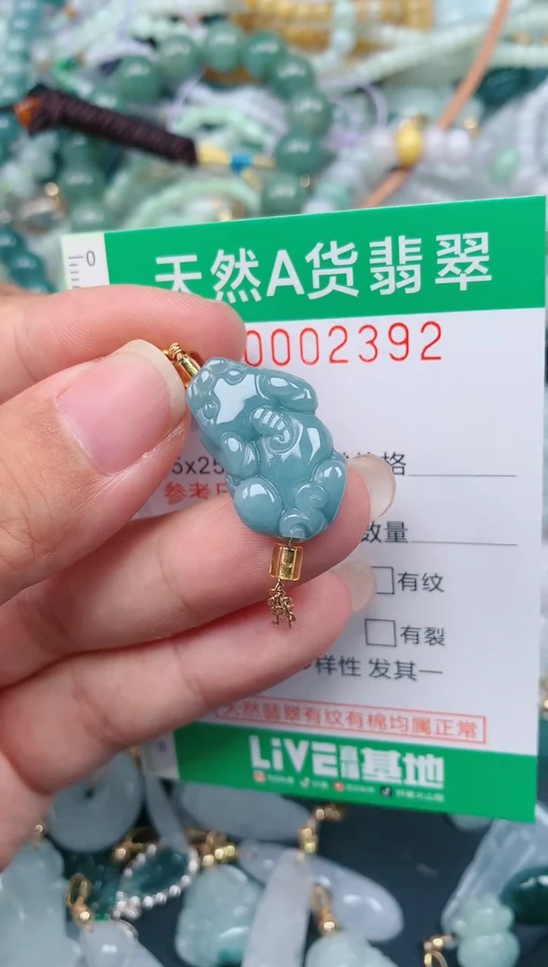 颈饰未镶嵌翡翠.0002392
