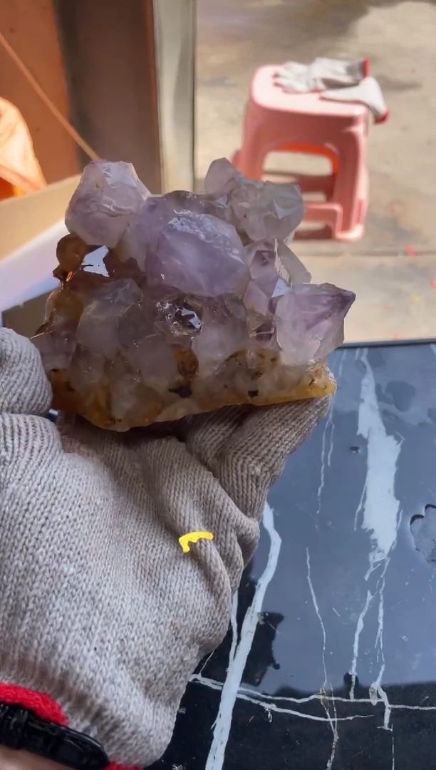 【闪购商品】紫晶原石未镶嵌天然紫水晶原石摆件