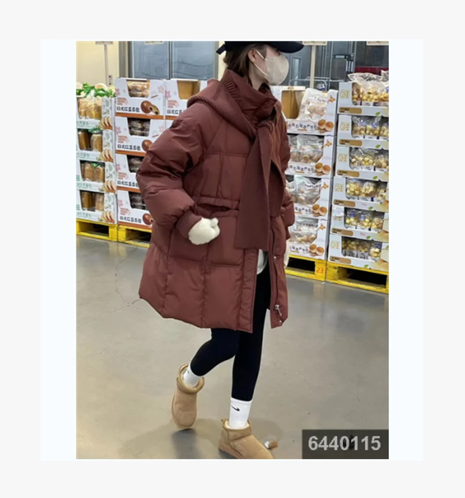 阿妳XiaoNi———（冬款中长款习习外套6440115）