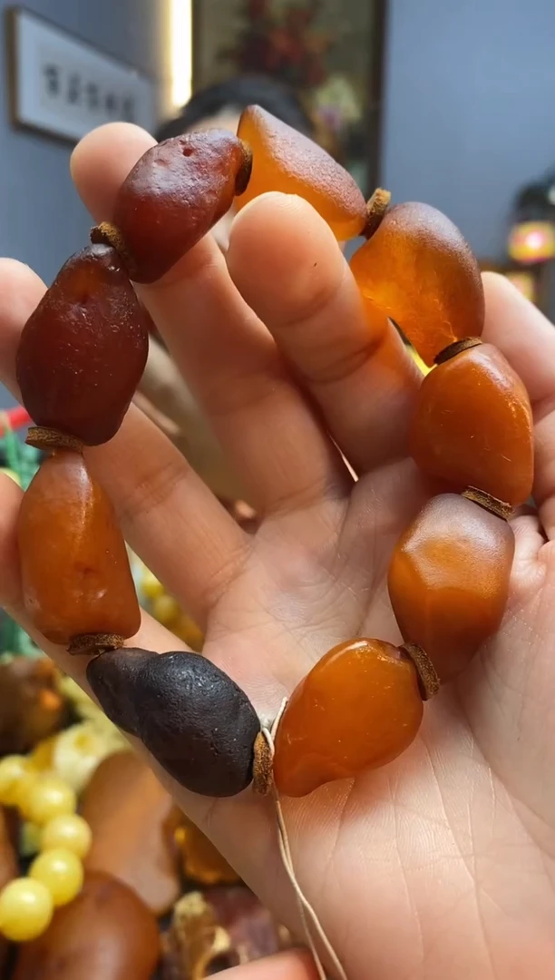 手串琥珀未镶嵌手串