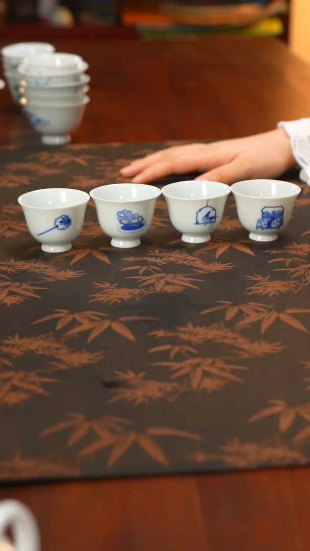 少得精选福利博古四只套组小杯