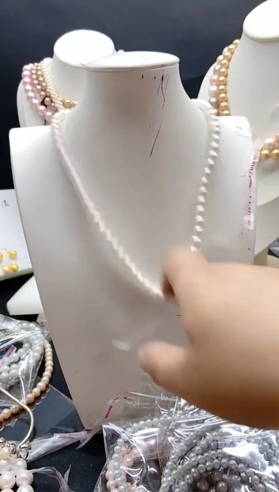 淡水珍珠未镶嵌颈饰1