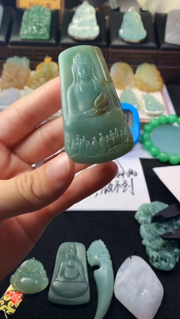 未镶嵌定制翡翠i****r毛货不退不换