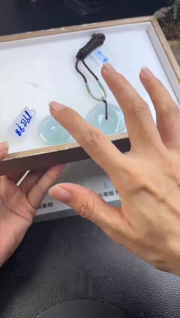 翡翠挂件未镶嵌多样性发一件T91598