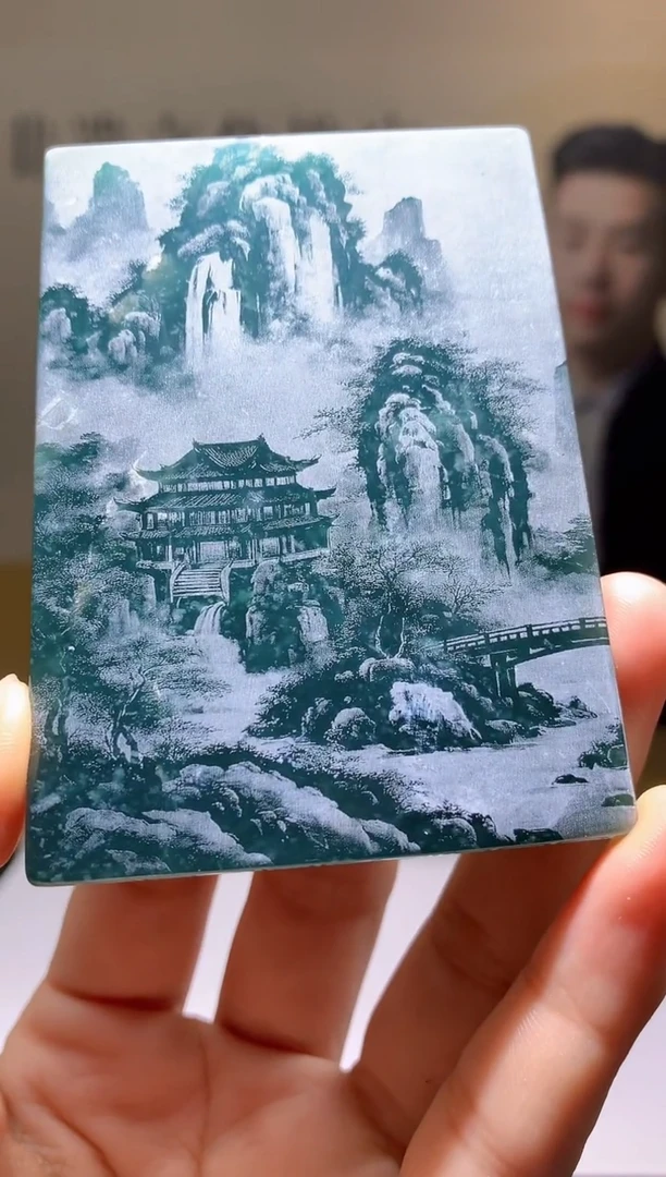 定制翡翠未镶嵌1088hm-毛货挂件10