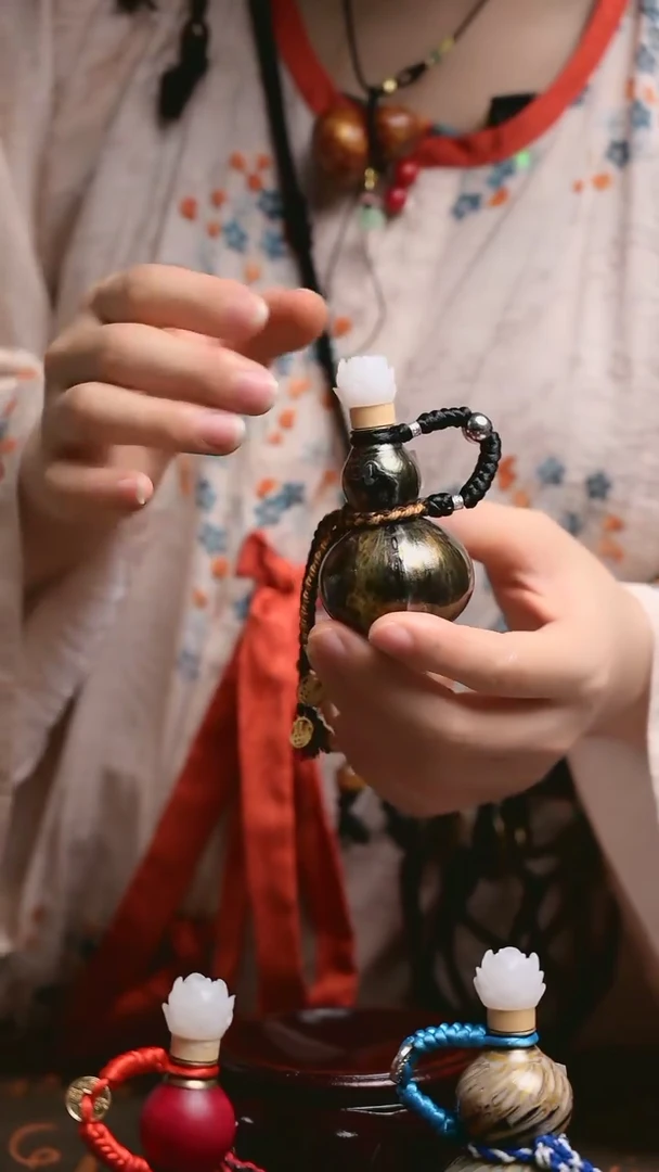 非遗手作 漂漆开口小葫芦