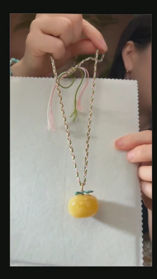 未镶嵌吊坠(不含链)蜜蜡z*天然蜜蜡吊坠赠编绳