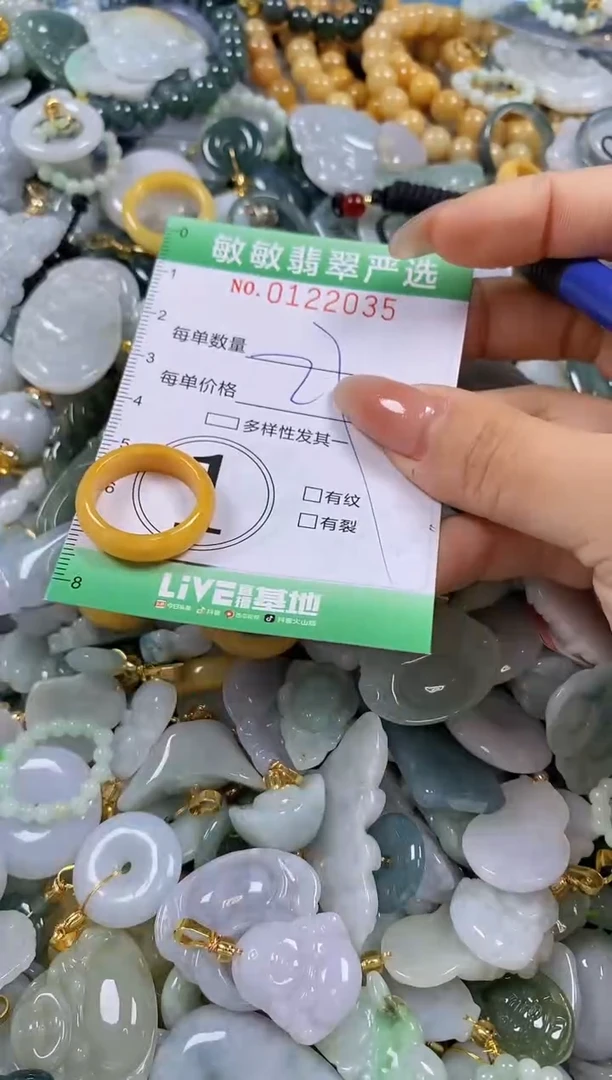 【闪购商品】翡翠颈饰未镶嵌闪购0122035