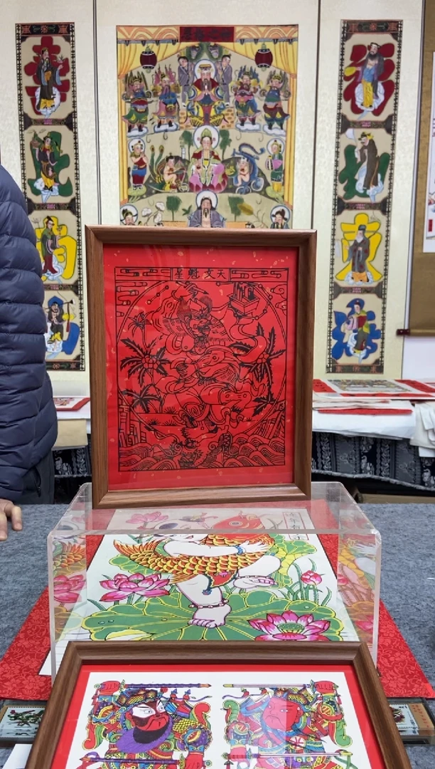 文魁星摆台手工制作精品