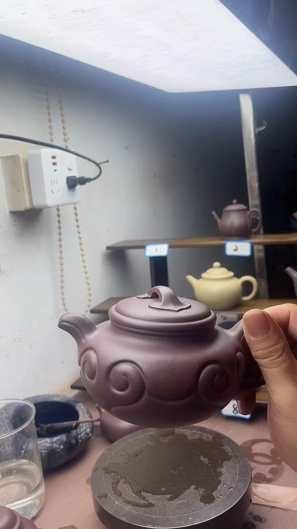 茶壶紫砂如意仿古紫砂壶