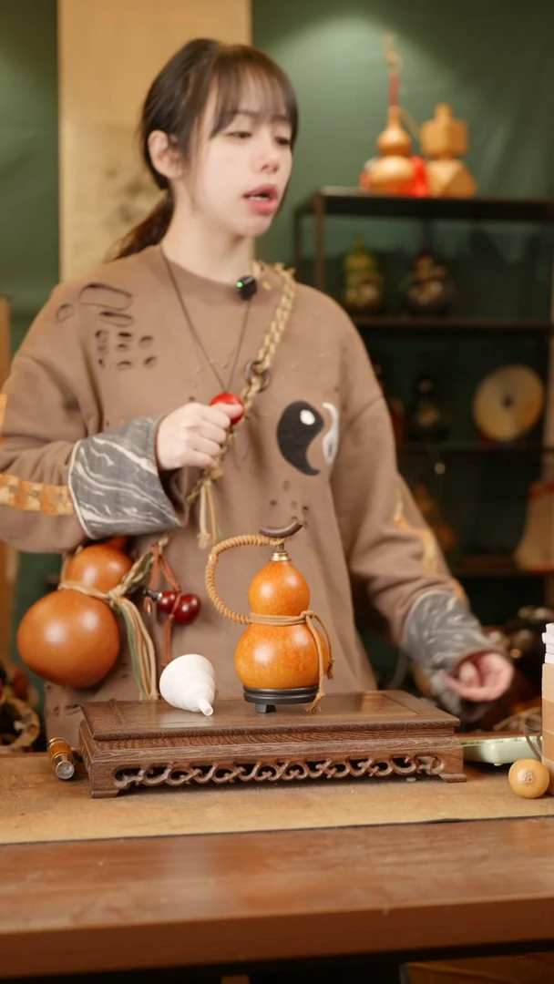 11号精品天然大漆酒葫芦一物一拍~