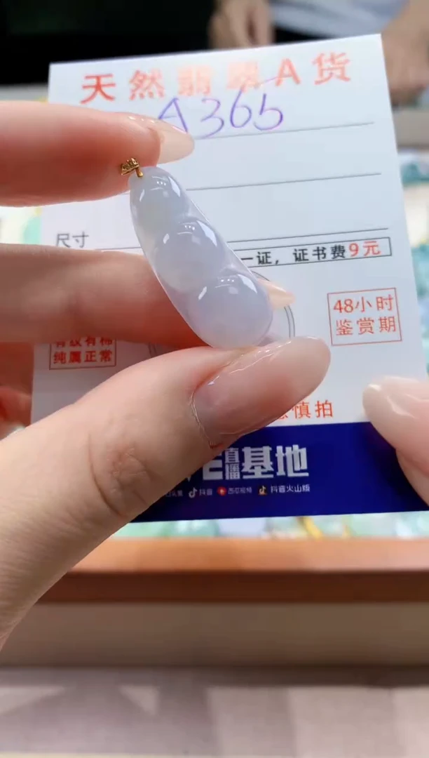 翡翠未镶嵌颈饰天然A货翡翠挂件