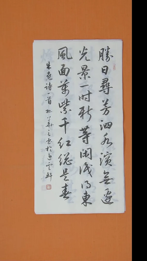 书法孙老师手写精品68*34