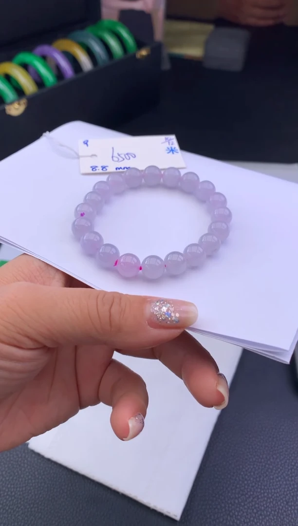 未镶嵌手串翡翠假一赔三   手串