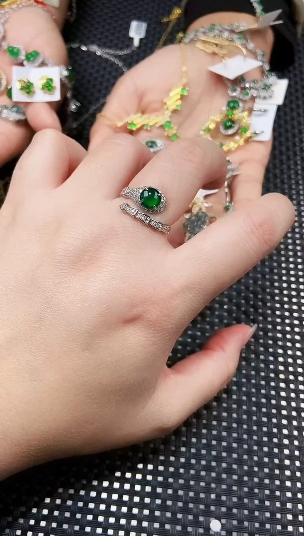【闪购商品】翡翠戒指未镶嵌111111111