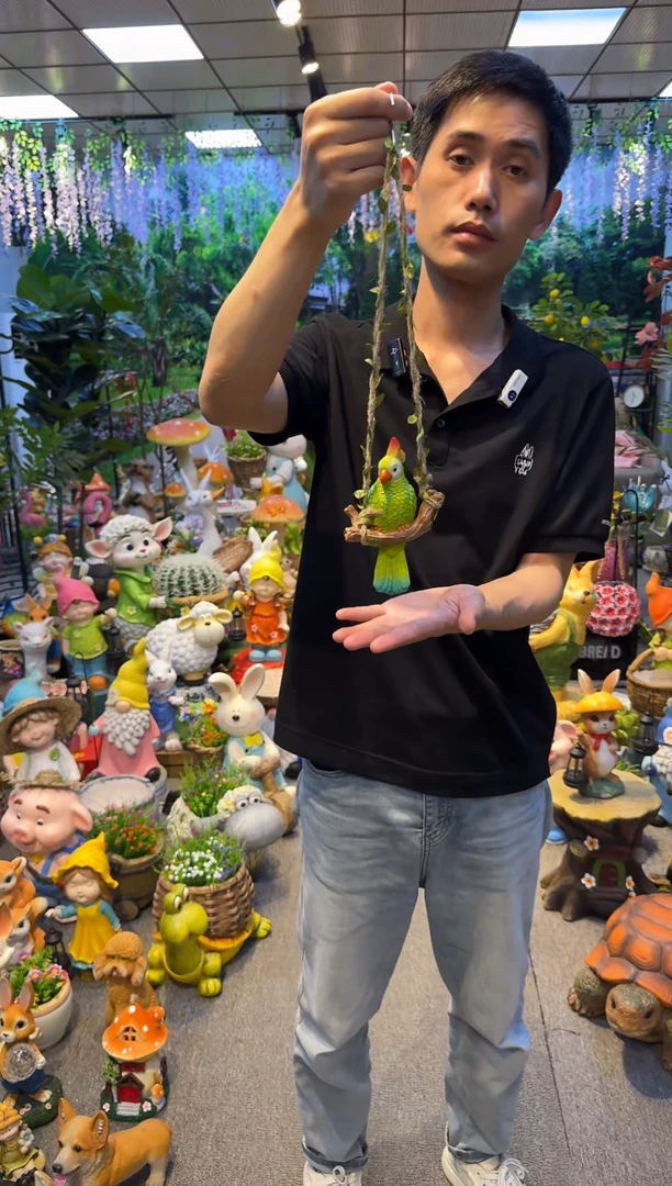 陶瓷花园庭院摆件&00&