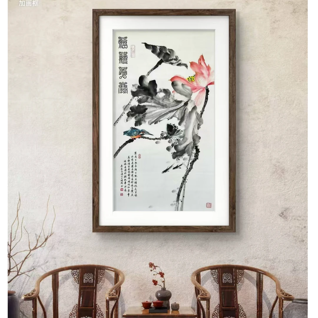 颜明轩纯手绘作品—（福蕴华堂）