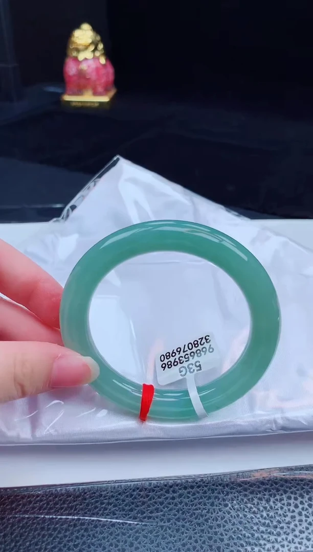 翡翠手镯未镶嵌缅甸天然翡翠A货手镯