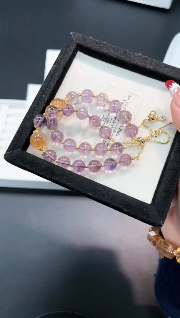 【闪购商品】水晶手串未镶嵌92c多样性发其一/1条默认微瑕