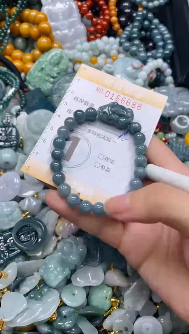 翡翠未镶嵌颈饰闪购0166688多样性发其一