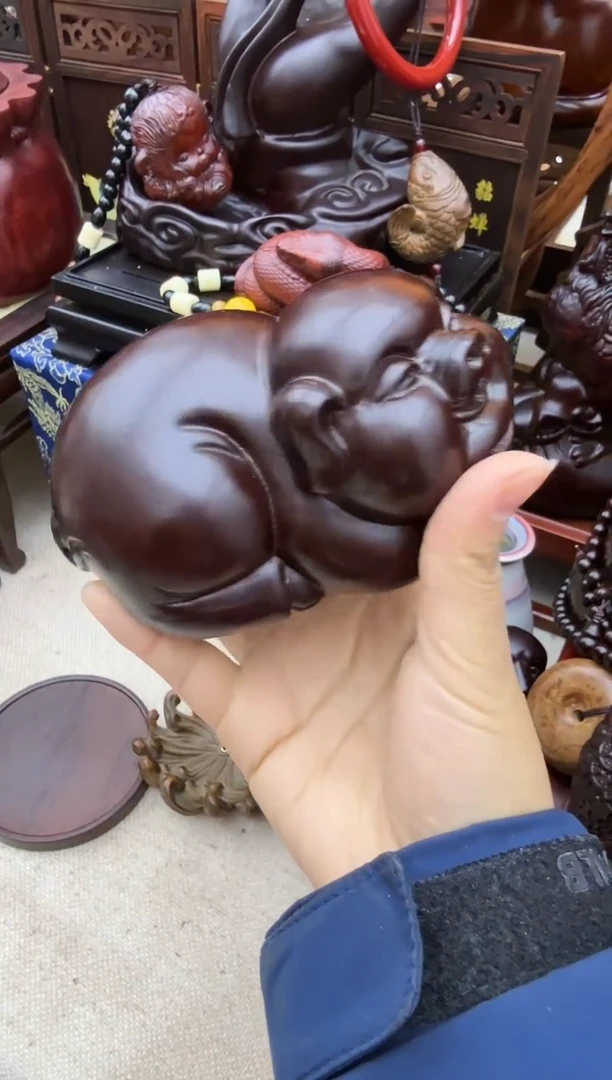 【闪购商品】黑檀猪猪淘多奇好物