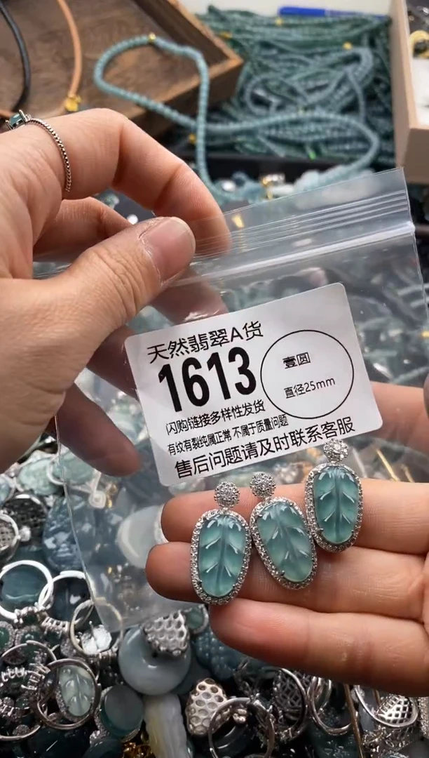 【闪购商品】翡翠颈饰未镶嵌多样性发其一1613
