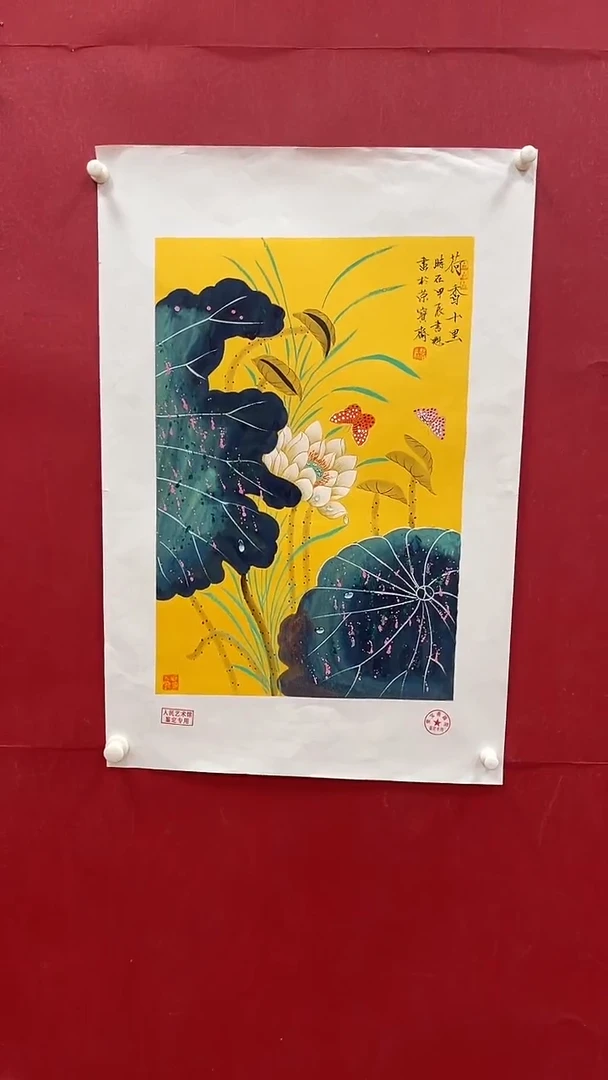 【闪购商品】国画书魁-绘画作品-5