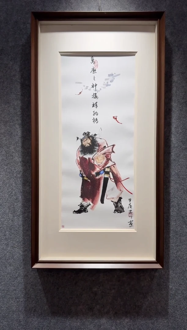 国画牛百川老师手绘孤品80x40一物一拍