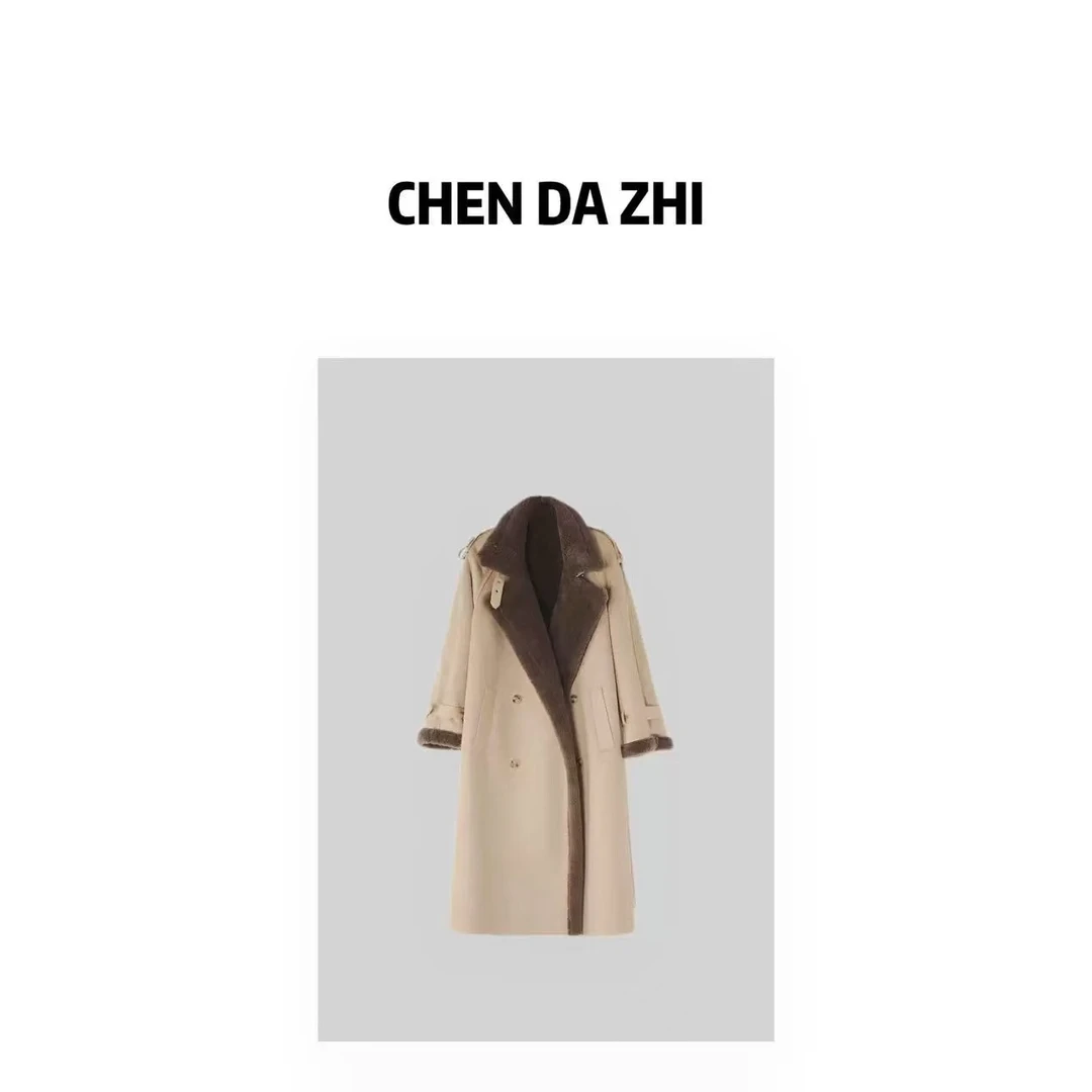 【熙木】高品质百搭毛呢外套4DWDD8041