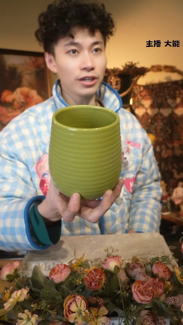 【闪购商品】默认微瑕高端树脂陶瓷摆件W493