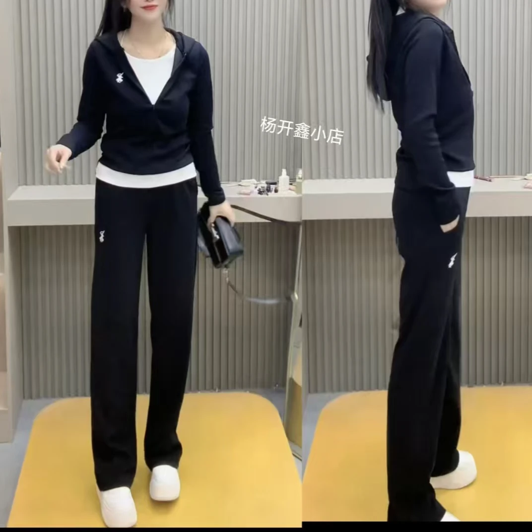 250320时尚轻奢气质欧版百搭休闲网红显瘦高端大气女装女裤套装