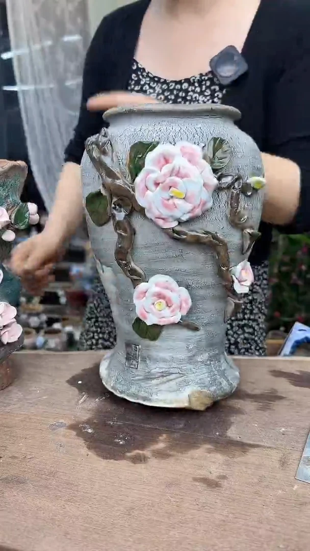 1个精工捏花不指定/顔色器形/瑕78