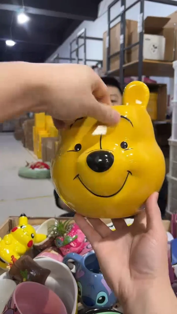 【闪购商品】杯大号维尼头花盆