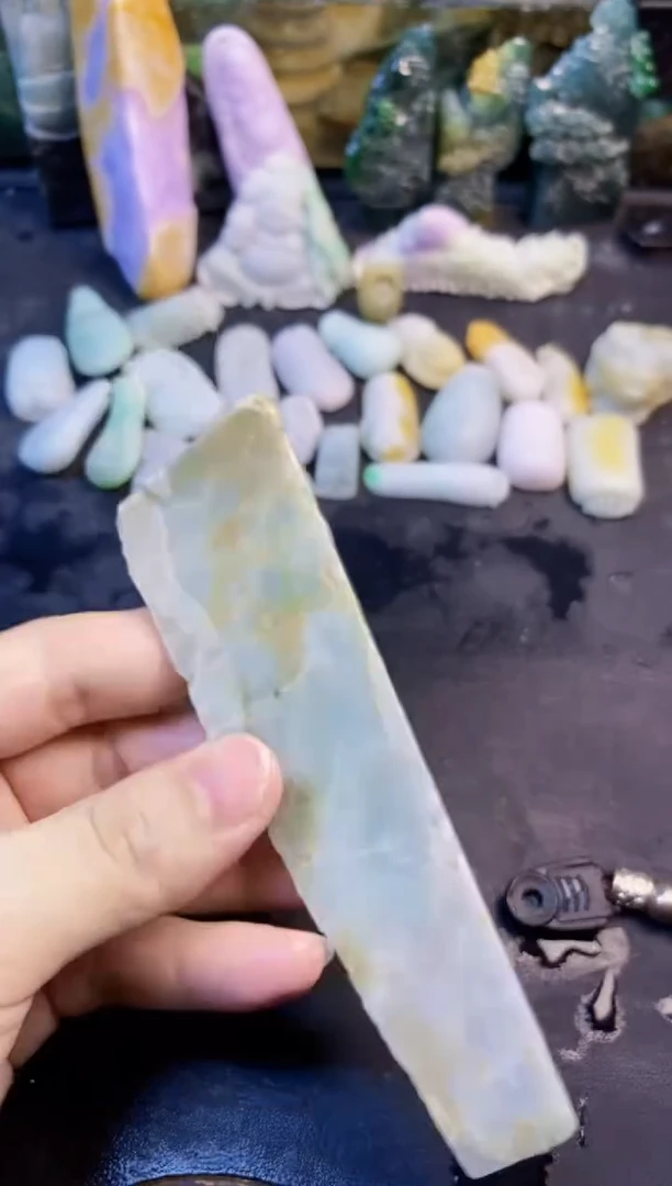 未镶嵌挂件翡翠天然翡翠088
