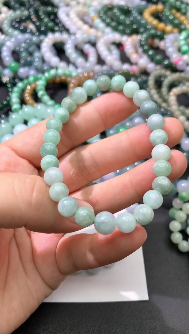 未镶嵌手链翡翠手串