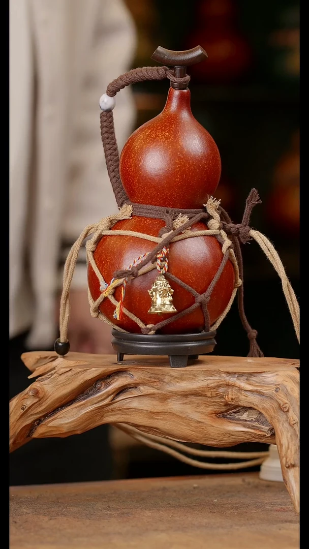 36号精品天然大漆酒葫芦一物一拍~