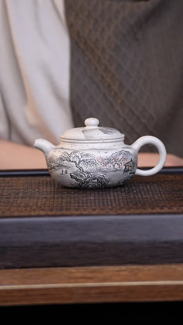 茶壶紫砂宜兴手工原矿紫砂壶001