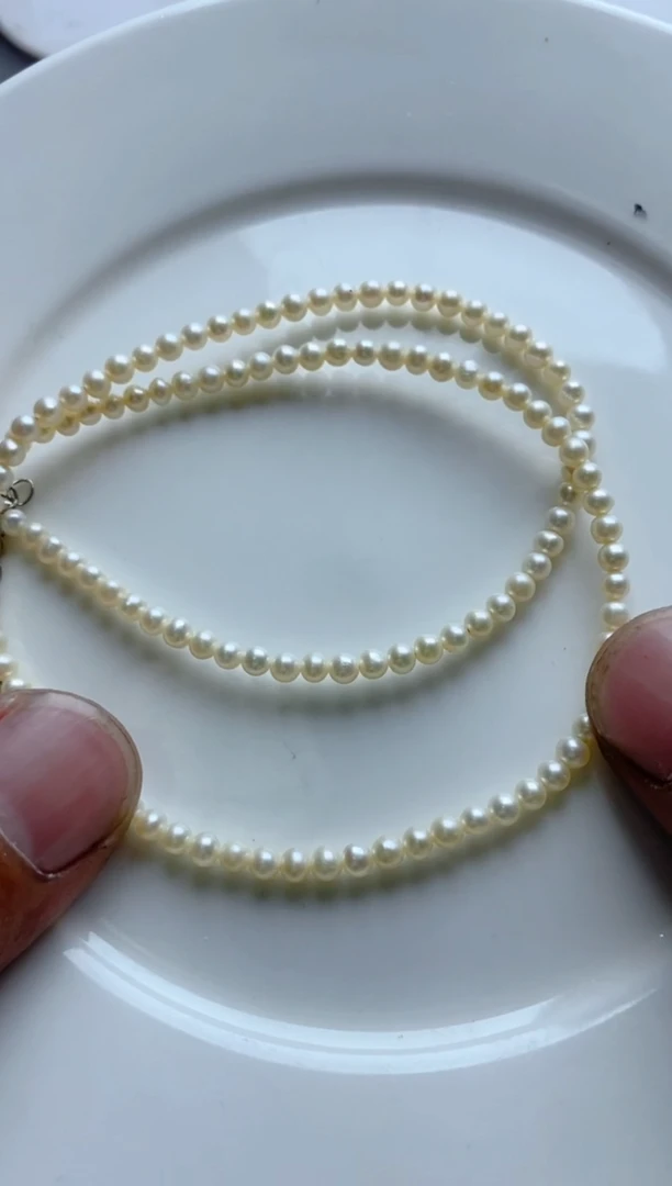 淡水珍珠未镶嵌颈饰0133