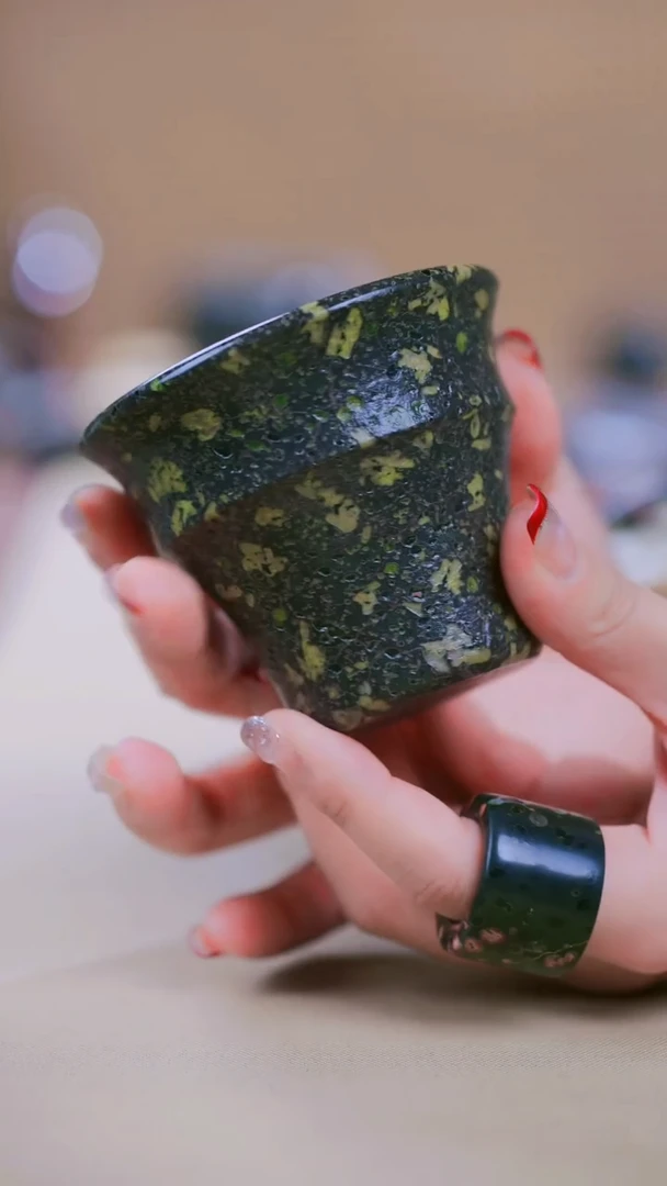 【闪购商品】18寻武记A梅花玉玉杯一物一拍