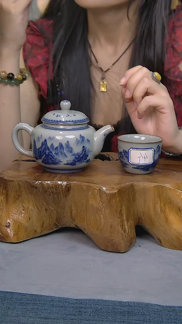 5件套陶瓷茶具家用简装系列