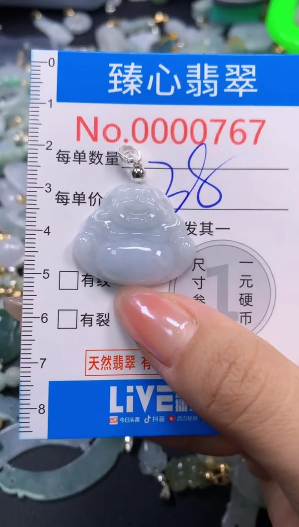 颈饰未镶嵌翡翠766